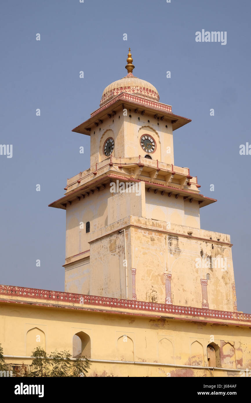 Stadtschloss Jaipur, Rajasthan, Indien. Schloss war der Sitz der Maharaja von Jaipur Stockfoto