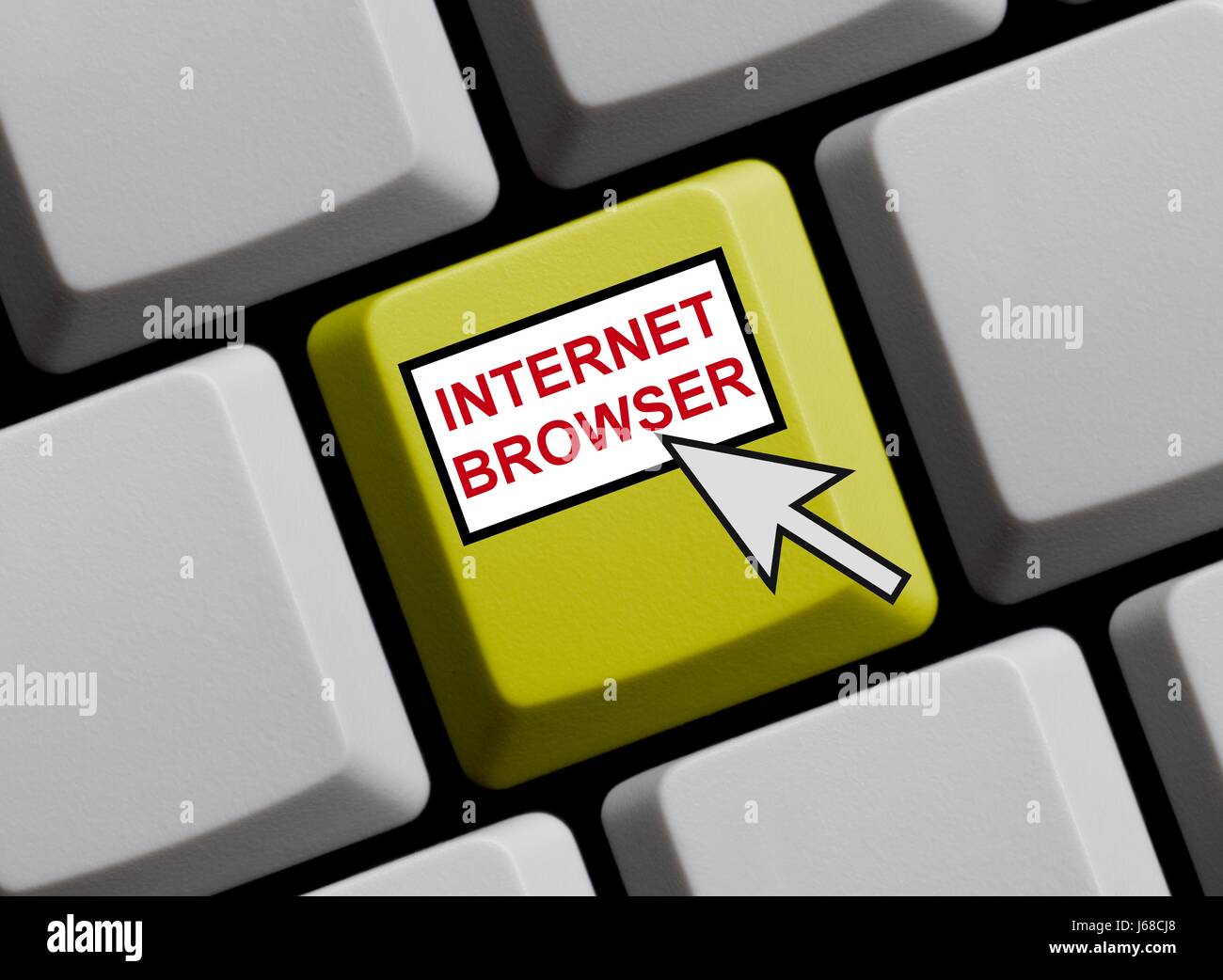 Internet-browser Stockfoto