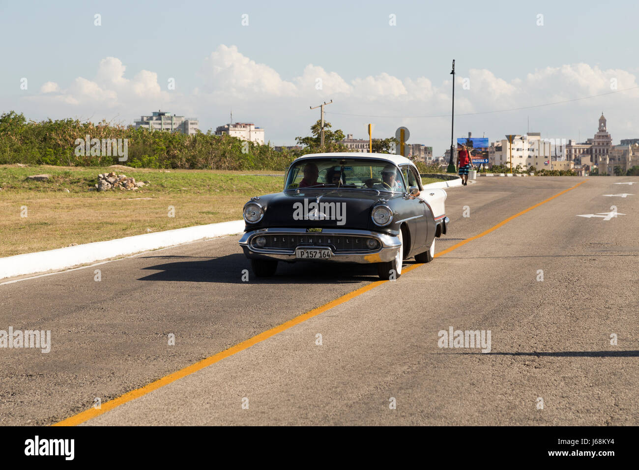 Altes Auto in Havanna, Kuba Stockfoto