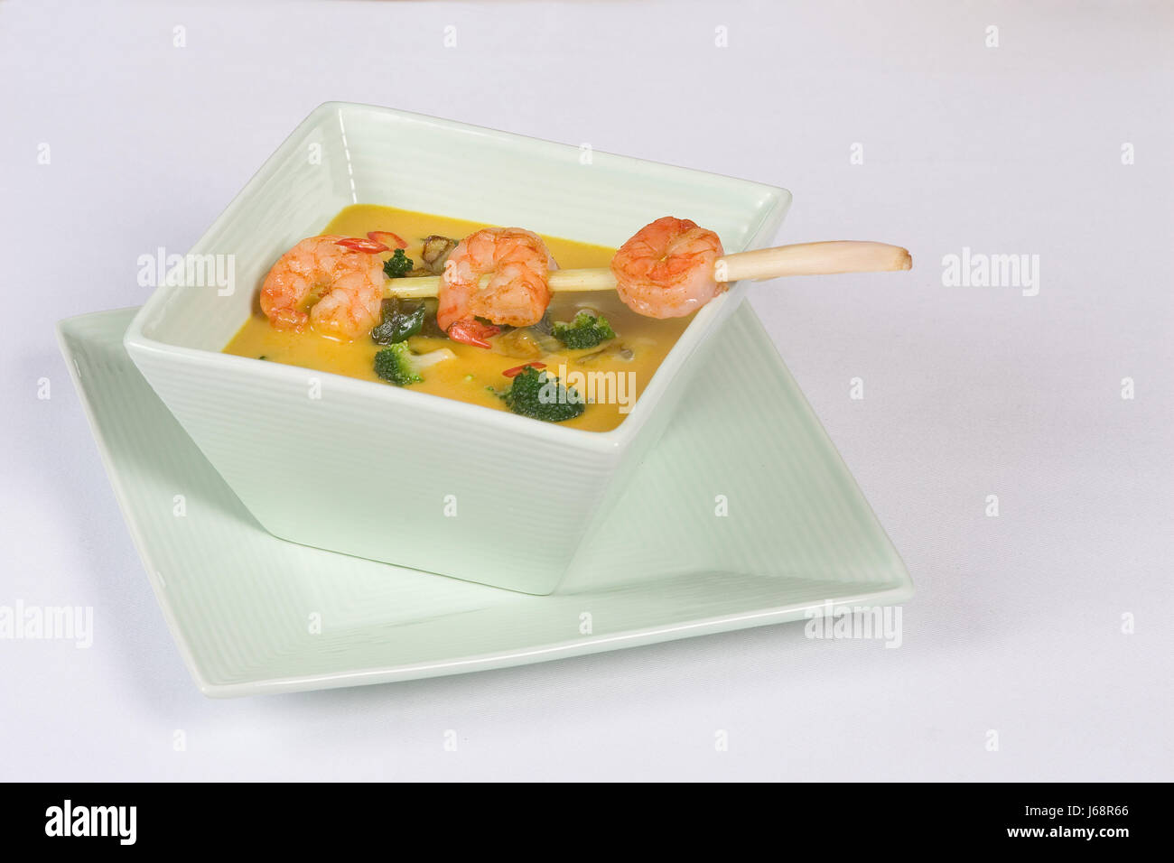 Curry-Suppe Stockfoto