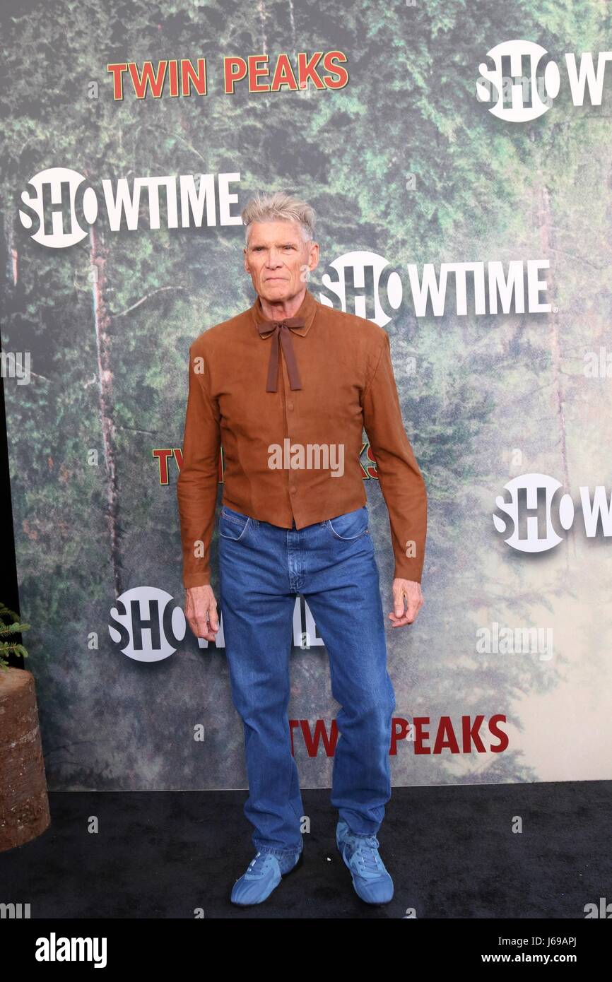 Los Angeles, CA, USA. 19. Mai 2017. Everett McGill im Ankunftsbereich für TWIN PEAKS Premiere, The Theatre im Ace Hotel, Los Angeles, CA 19. Mai 2017. Bildnachweis: Priscilla Grant/Everett Collection/Alamy Live-Nachrichten Stockfoto