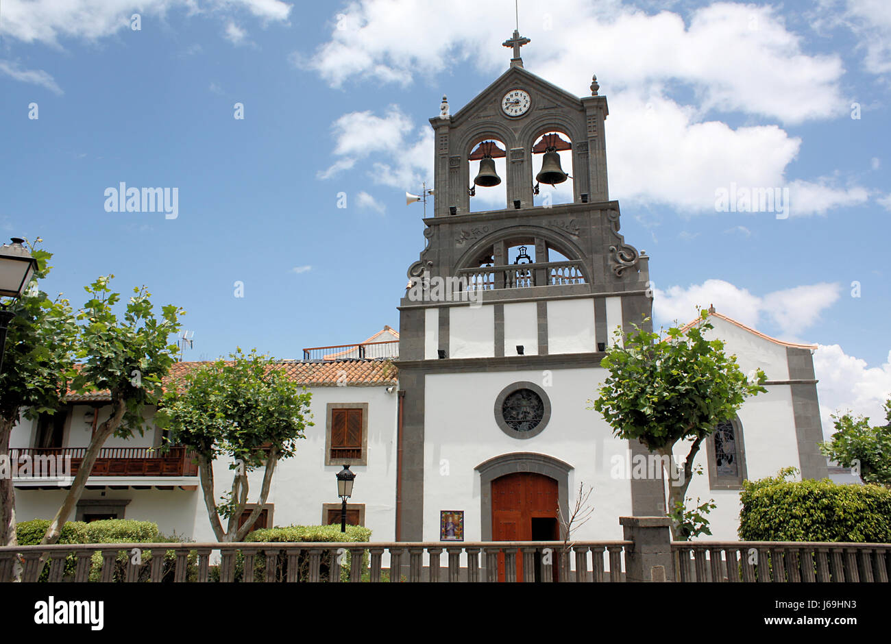 San Roque in firgas Stockfoto