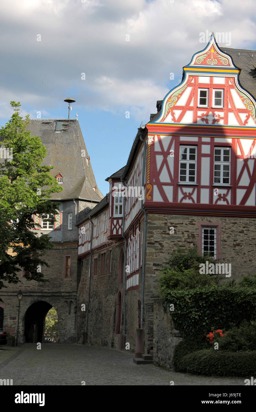 Burg Idstein Stockfoto