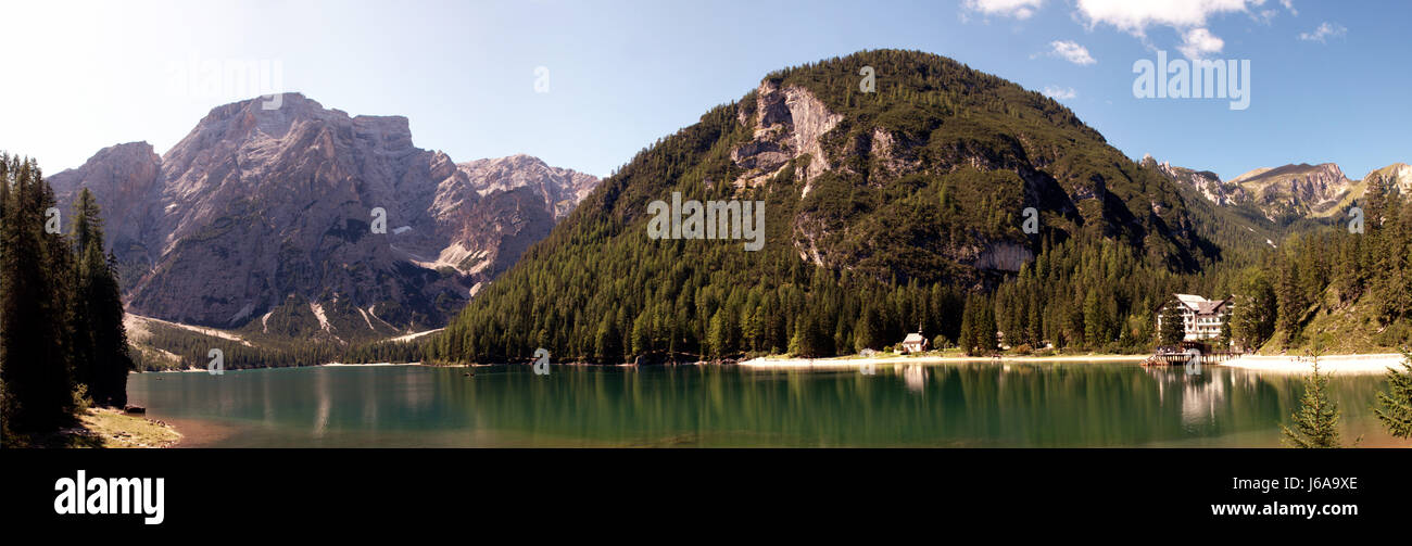 South Tyrol Salzwasser Meer Ozean Wasser Bergen Urlaub Urlaub Ferien Stockfoto