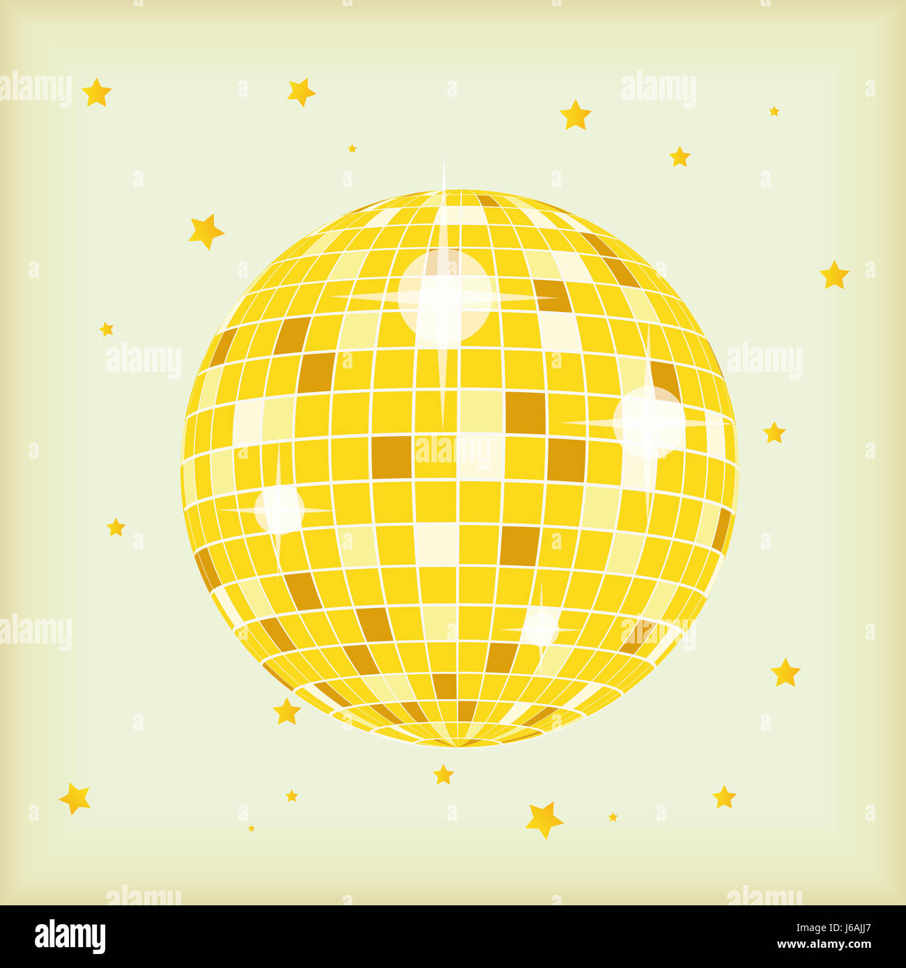 Disco Plakat Party Feier Ball Hausbau Musik-Kunst-Modell-design Stockfoto