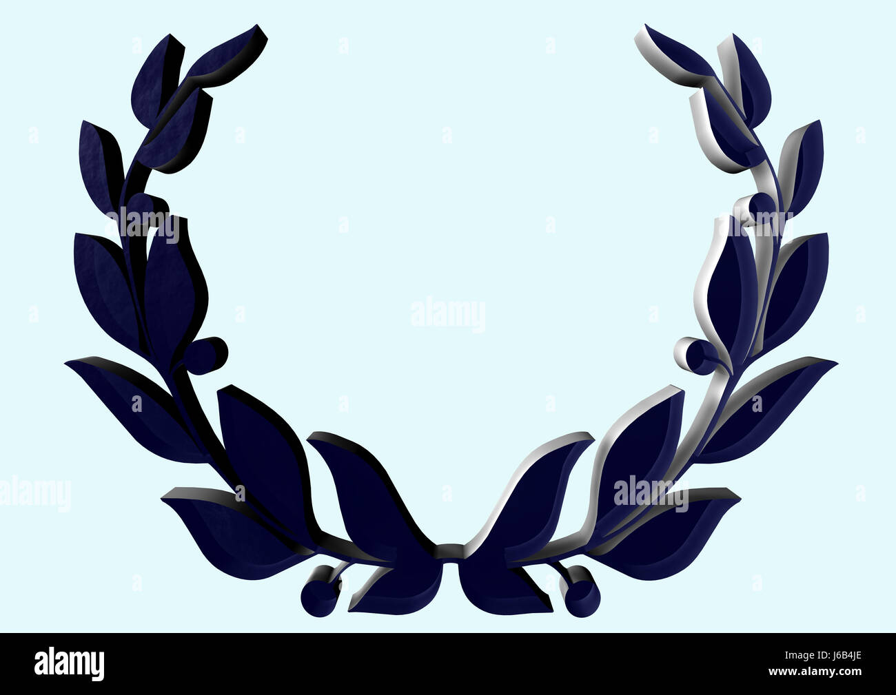 optionale Ornament auseinander extra isoliert isoliert optional Emblem ornament Stockfoto