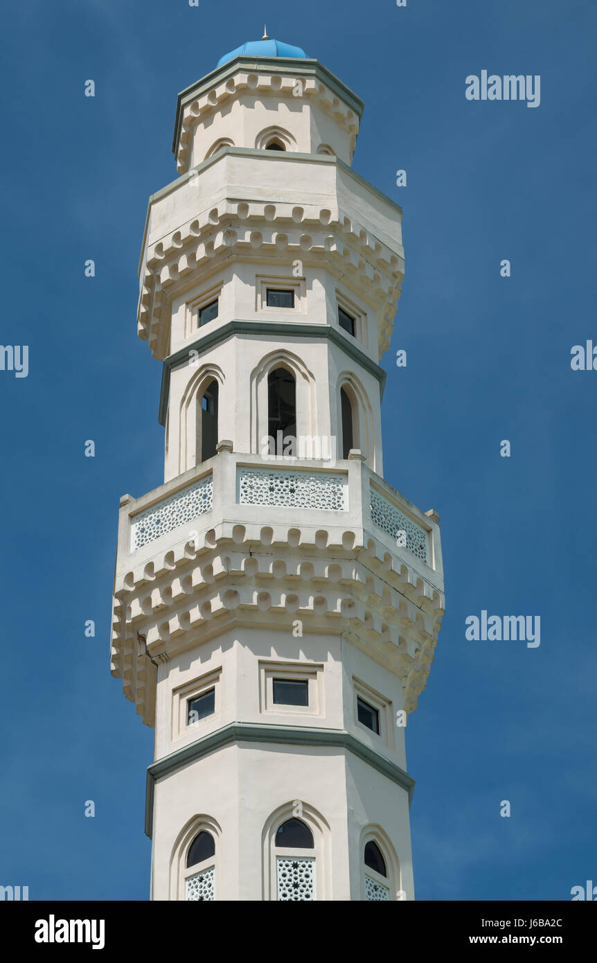 Bandar-Moschee, eine der wichtigsten Moscheen in Kota Kinabalu, Malaysia Borneo Stockfoto