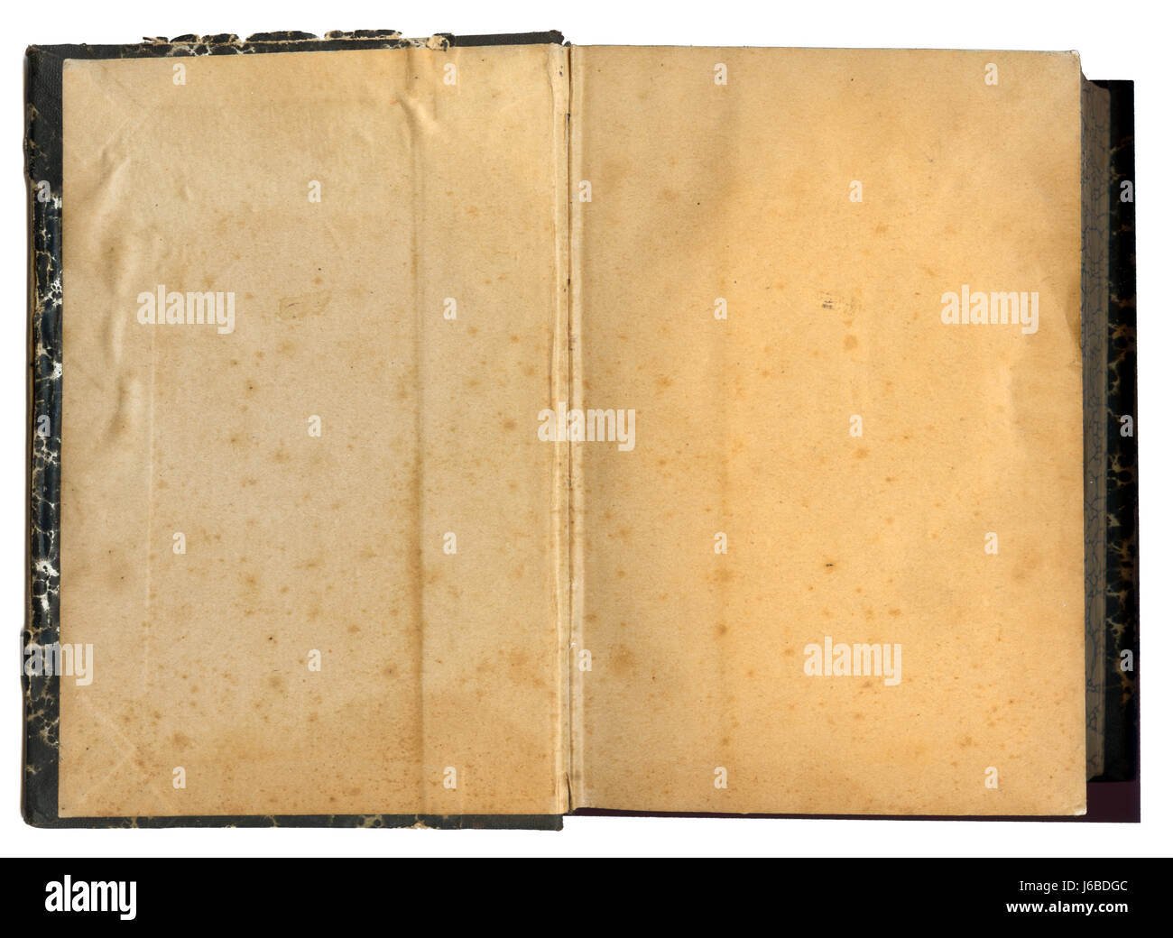 Deckblatt der Oberfläche Buch Papier Papier Buch Textur braun bräunlich Brünette Stockfoto