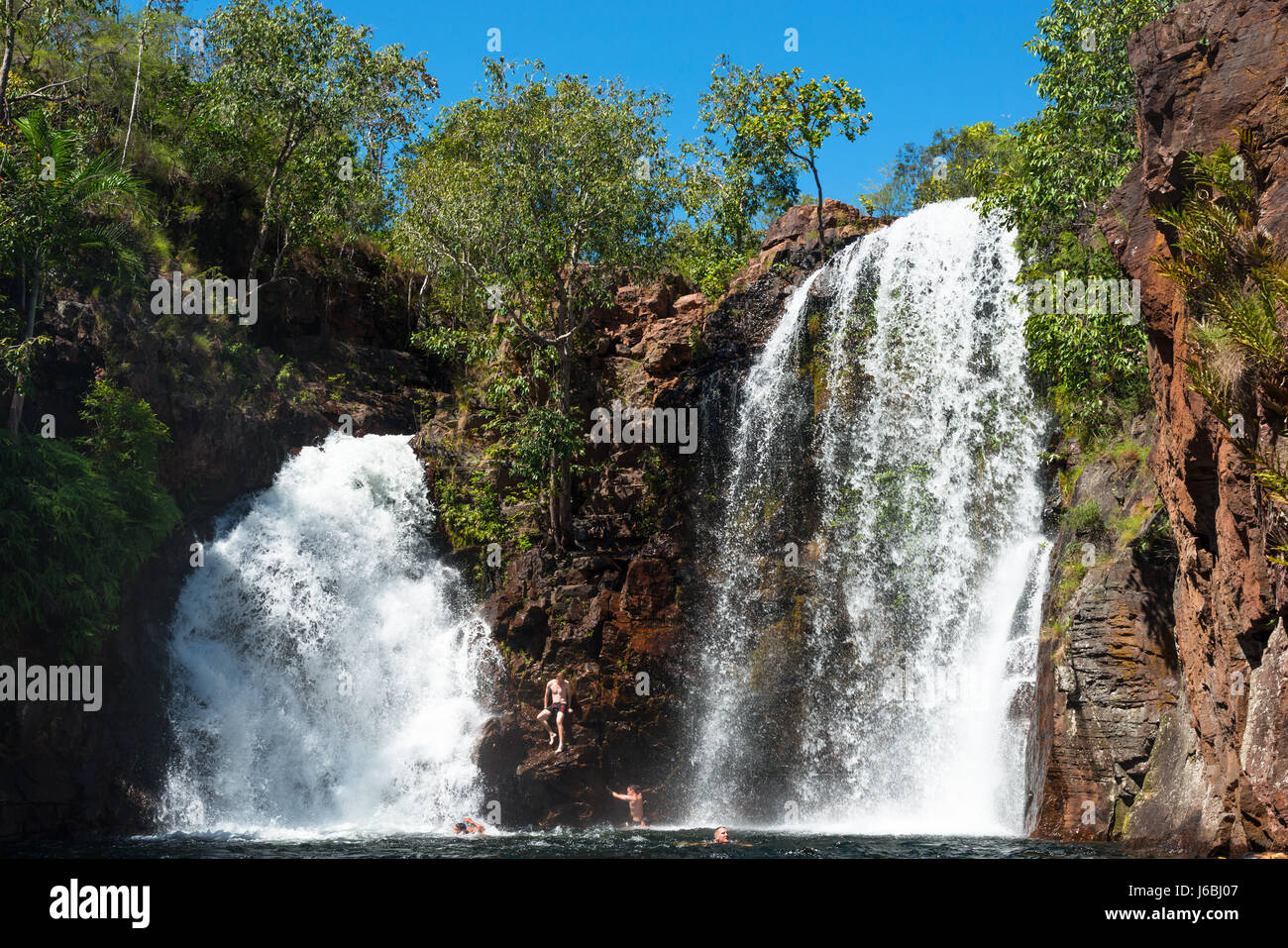 Florence Falls, Litchfield National Park. Northern Territory, Australien. Stockfoto