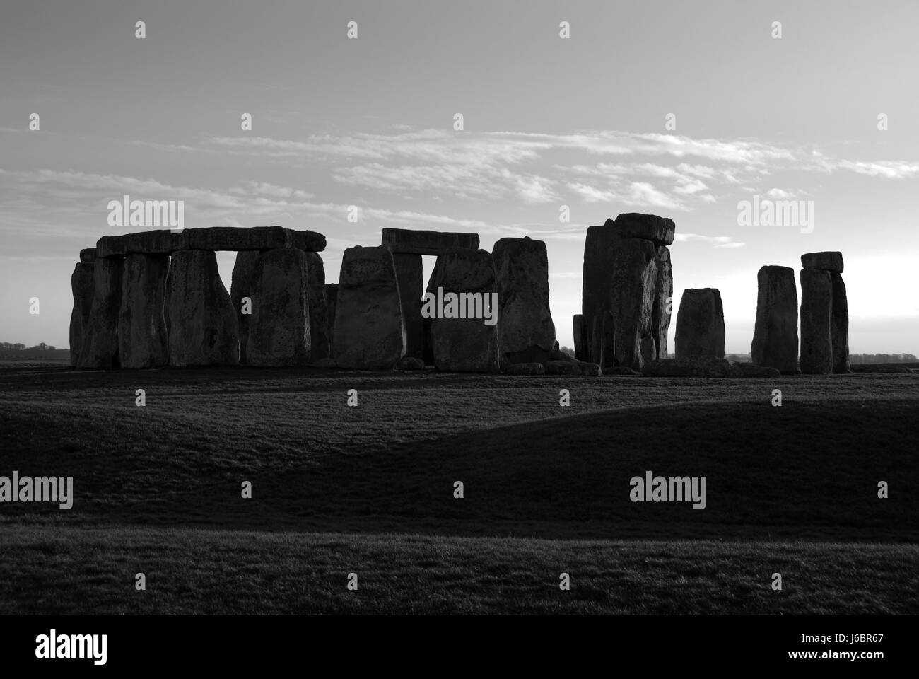 Denkmal England alten prähistorischen Steinen Religion Tempel Denkmal bekannt Stockfoto