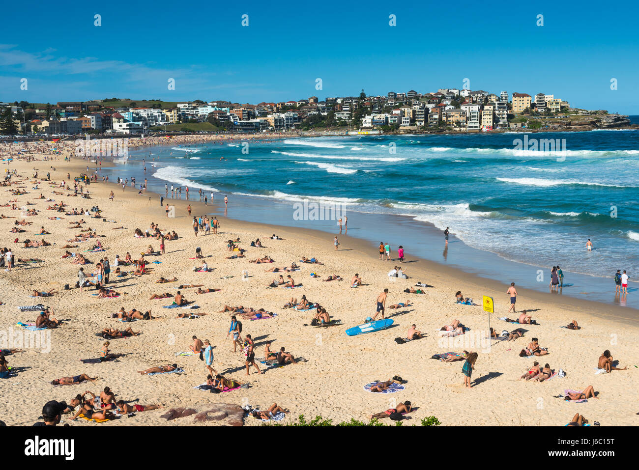 Bondi Beach, Sydney, Australien. Stockfoto