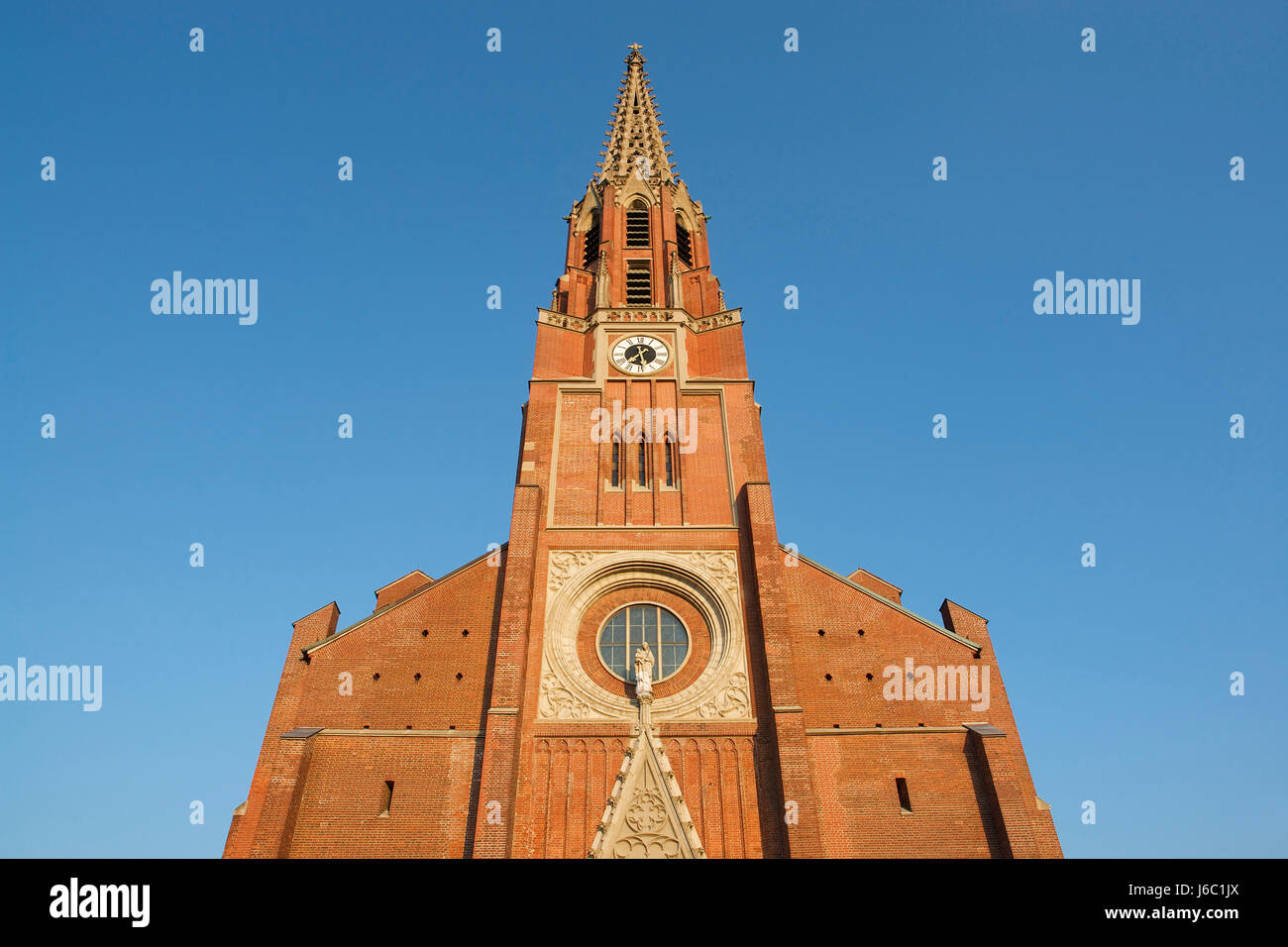 Maria-Hilf-Kirche der Christen in München Stockfoto