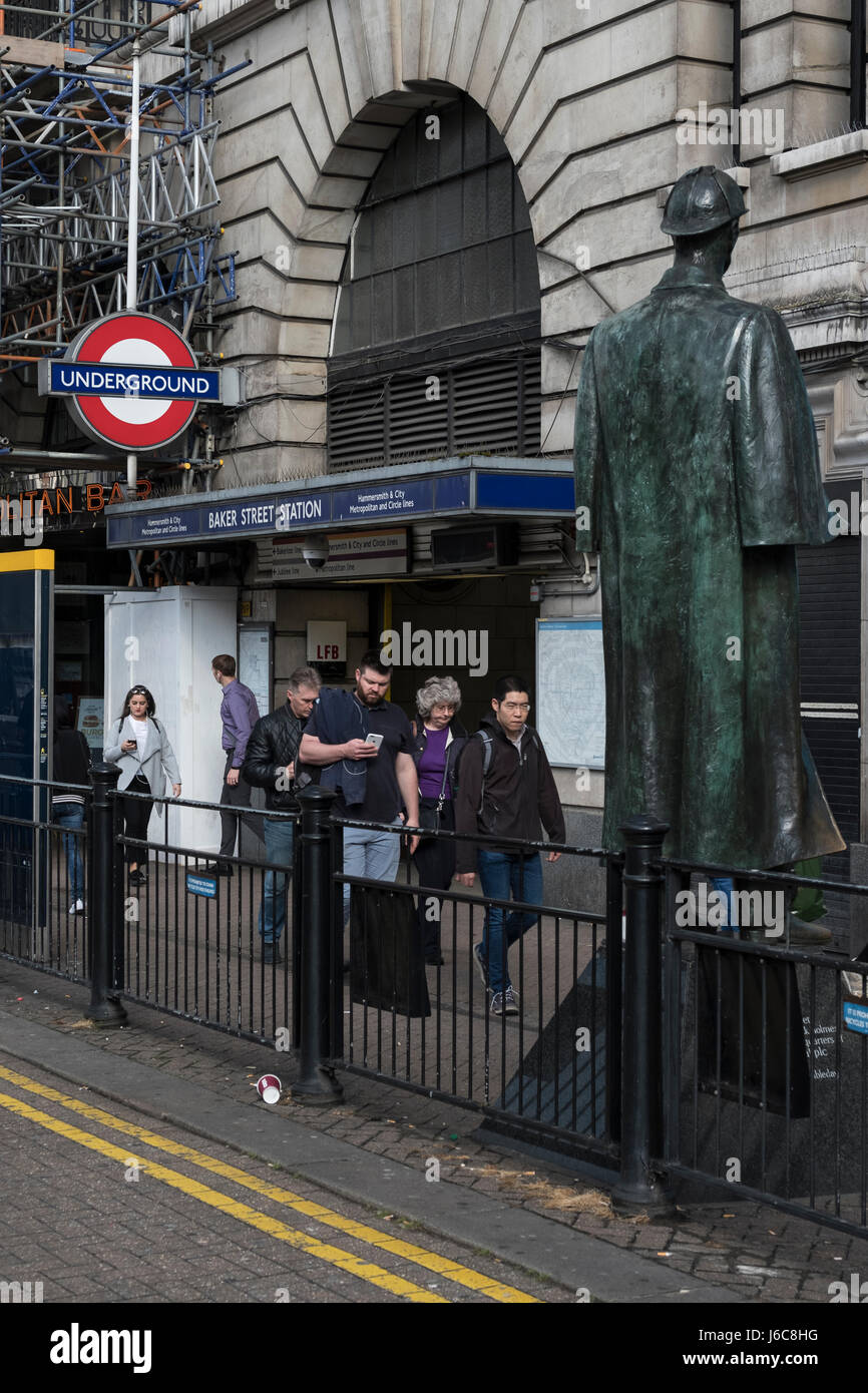 Baker Street station Stockfoto