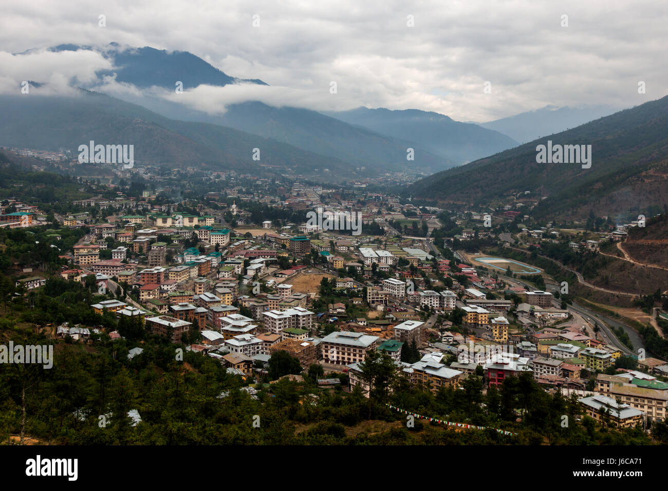 Thimphu Memorial Chorten Stockfoto