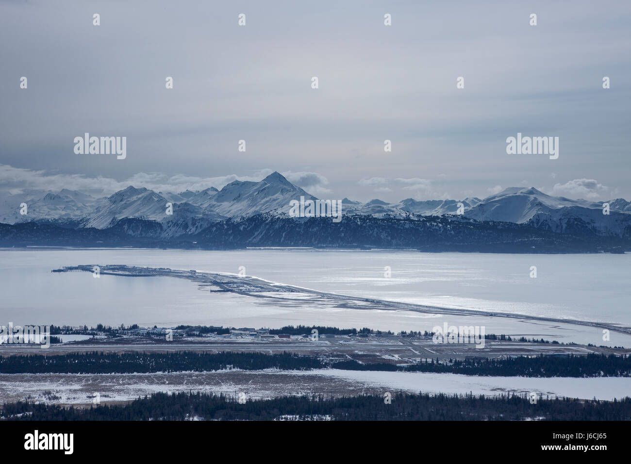 Homer, Alaska Stockfoto