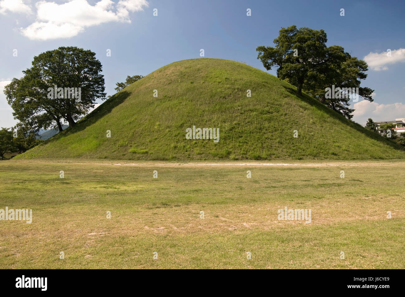 Tumuli Park, Gyeongju, Südkorea Stockfoto