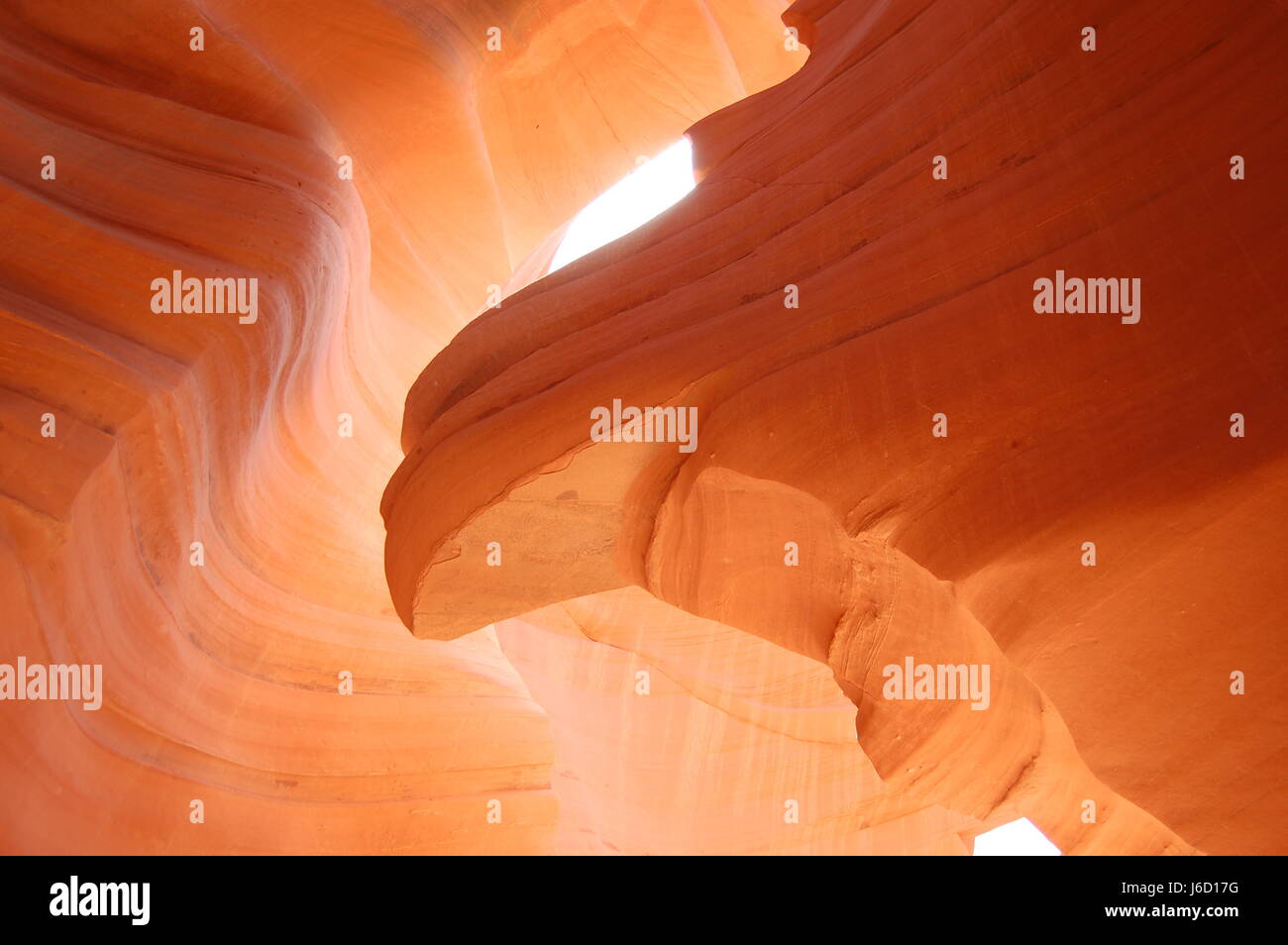 Antelope-Canyon-formation Stockfoto