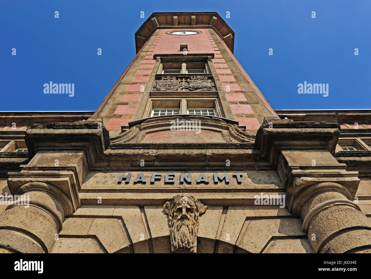 alten Hafenmeister Büro dortmund Stockfoto