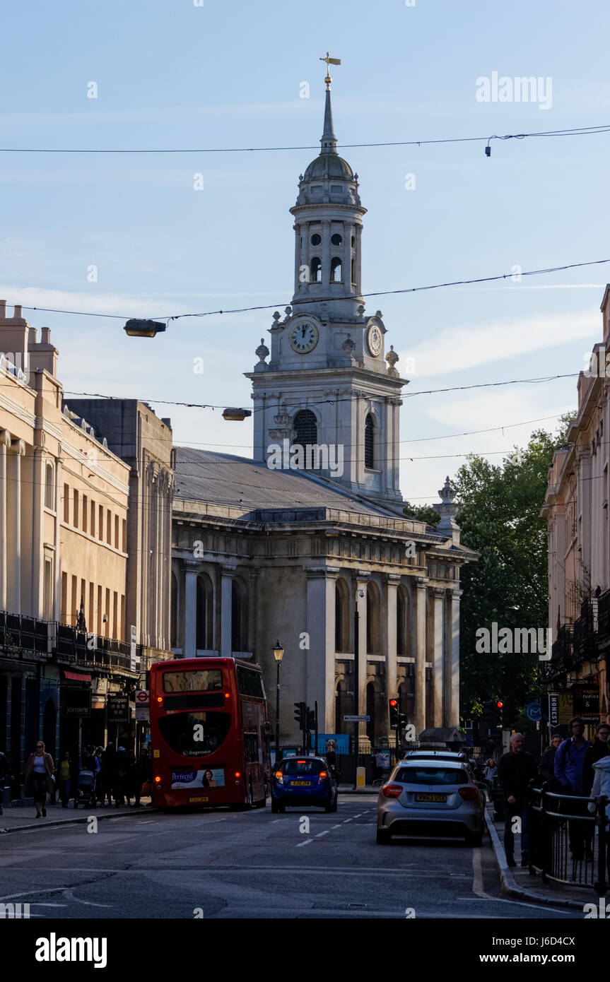 St Alfege Kirche in Greenwich, London, England, Vereinigtes Königreich, Großbritannien Stockfoto