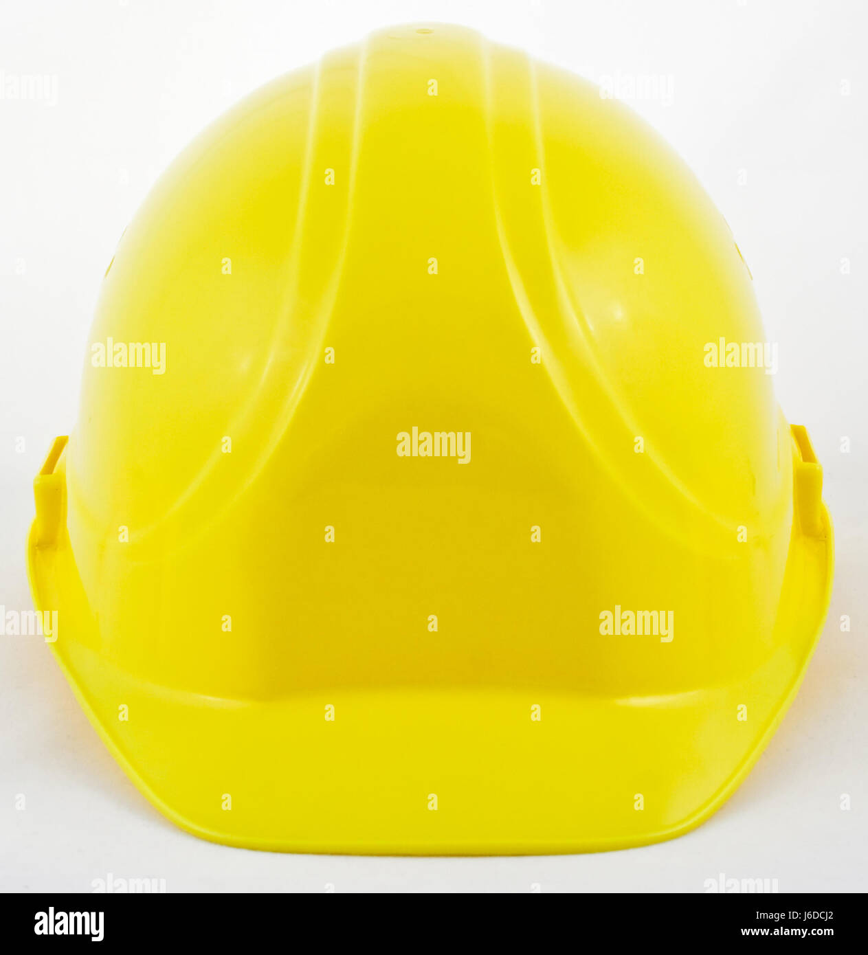 Bau isoliert industrielle Hut Kopfbedeckung schützen Schutz Helm Stockfoto