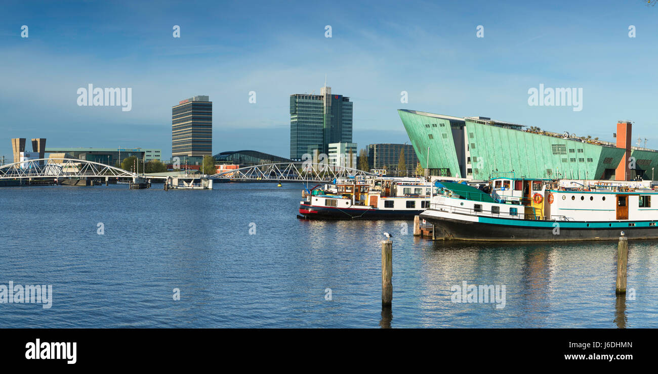 NEMO Science Centre in Oosterdok, Amsterdam, Niederlande Stockfoto