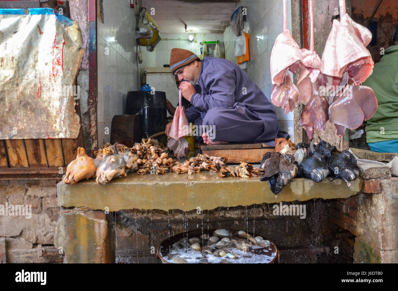 Der berühmte Food Street, Lahore, Punjab, Pakistan Stockfoto