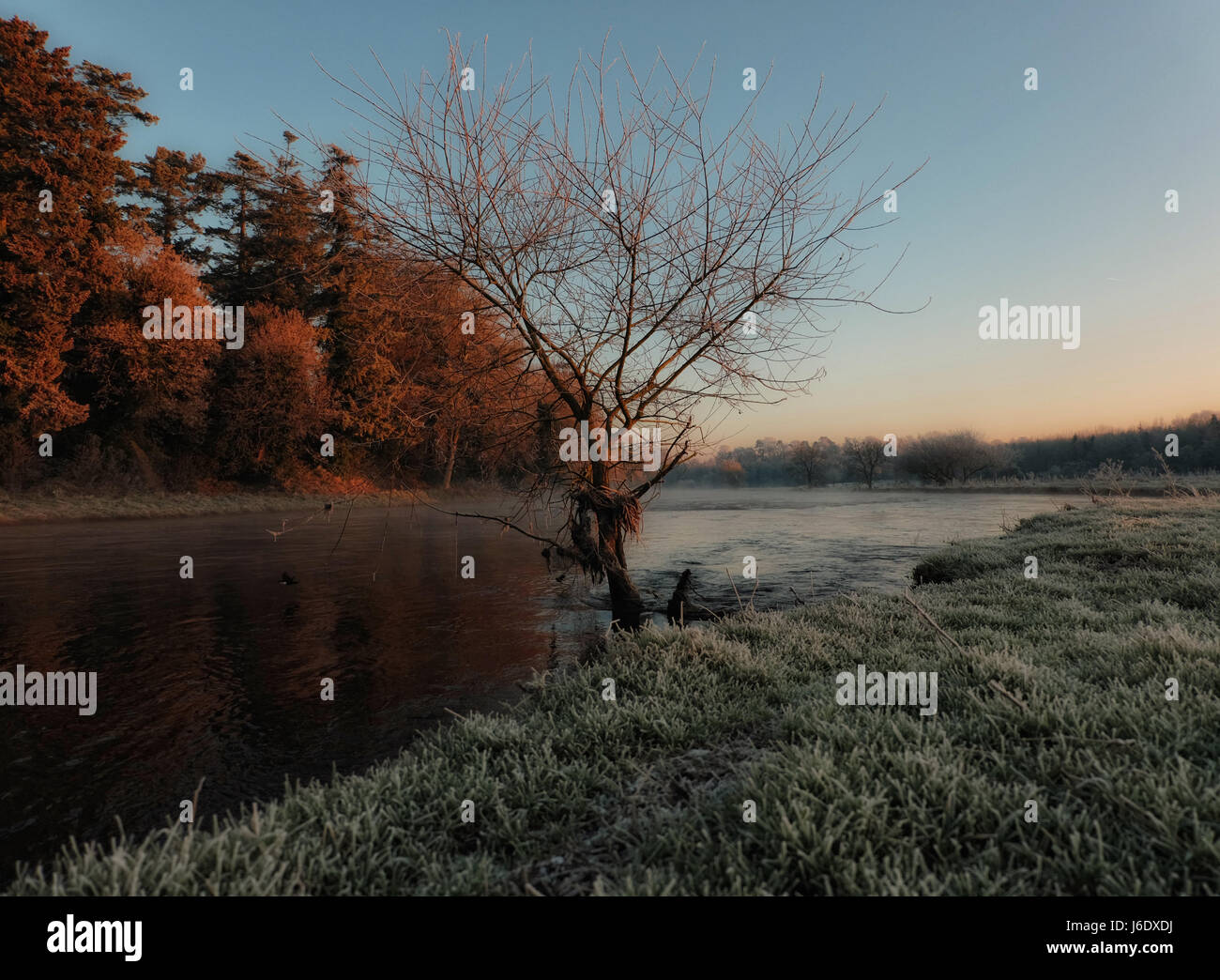 Boyne River, Navan, Co. Meath, Irland Stockfoto