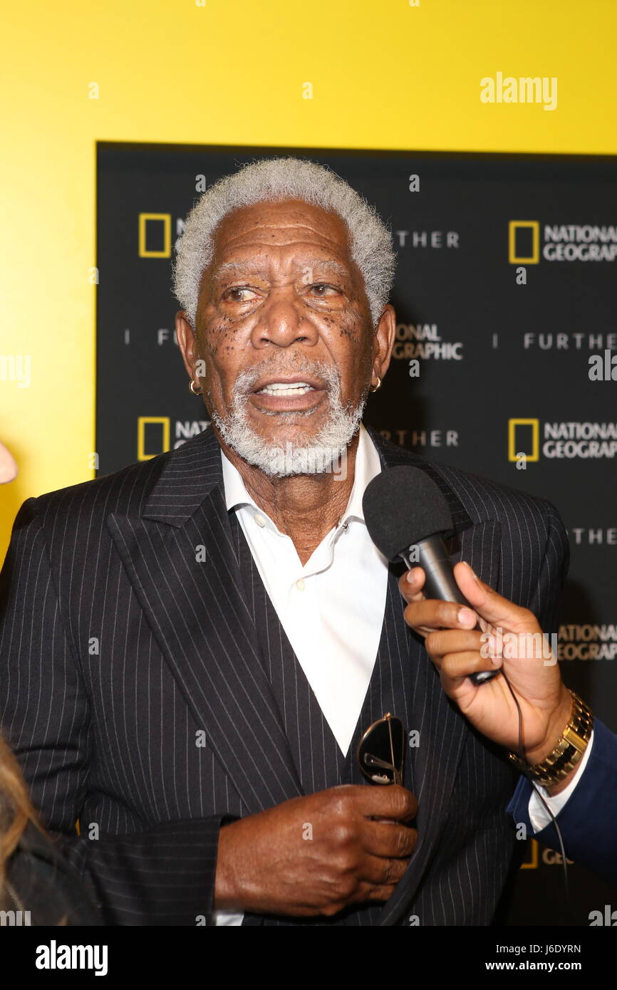 National Geographic ist weiter vorne Held bei Jazz at Lincoln Center Frederick P. Rose Hall mit: Morgan Freeman wo: New York, New York, Vereinigte Staaten von Amerika bei: Kredit-19. April 2017: Derrick Salters/WENN.com Stockfoto