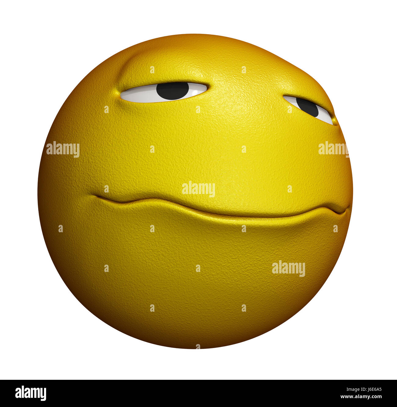 Abbildung Charakter Smilie Emotion gelb Kopf Lachen Lachen Lachen twit Stockfoto