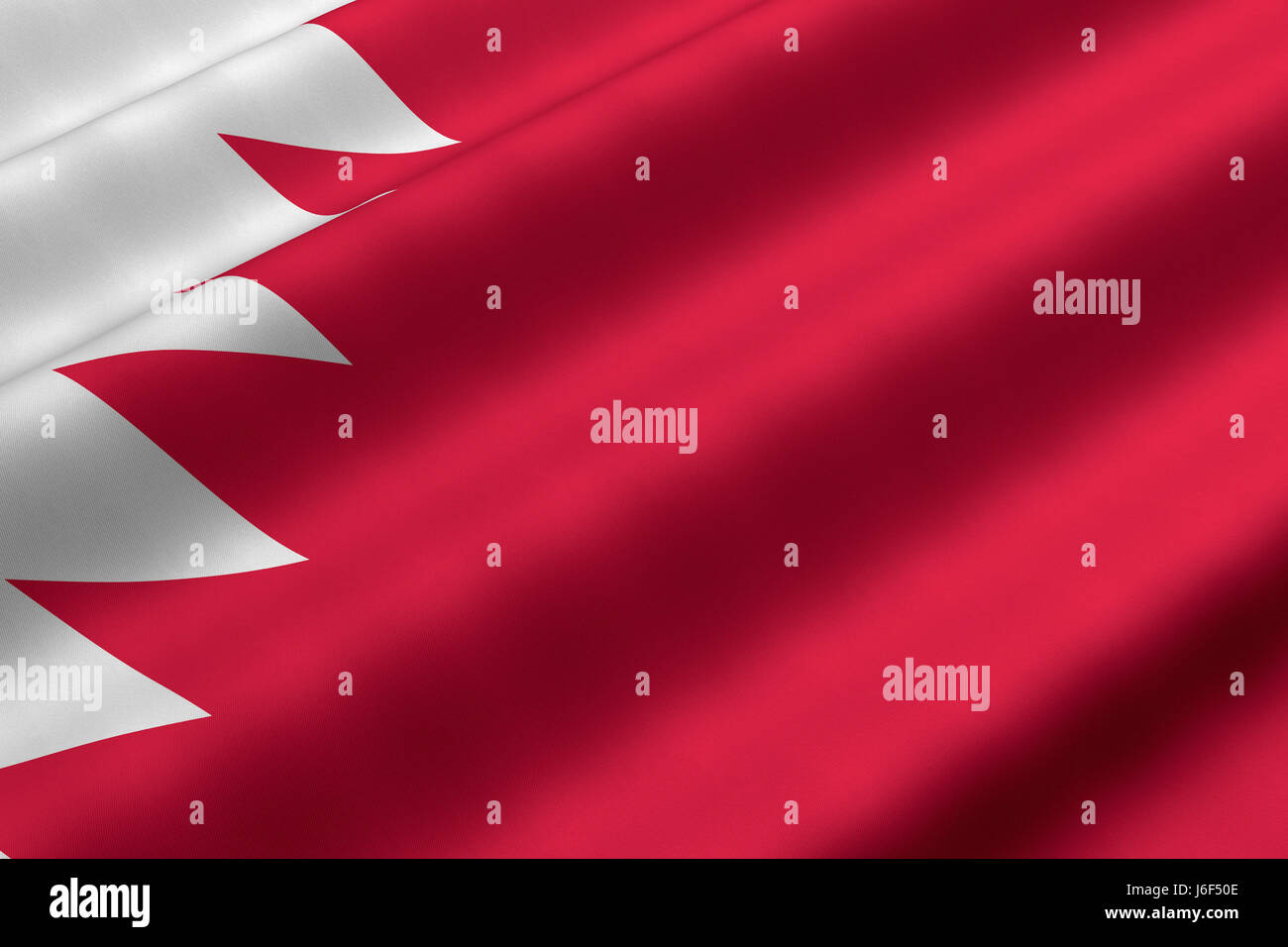 Asien Fahne asiatische Farbe Nahaufnahme Asien Flagge Banner Rendering asiatischen Textilgewebe Stockfoto