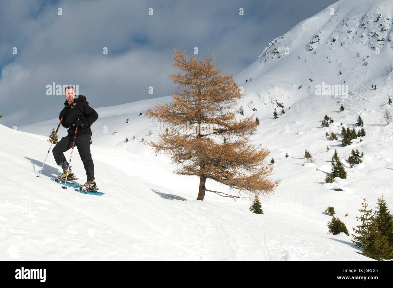 Freizeit Freizeit Freizeit Freizeit Zeit Alpen Wandern Wandern Wanderung südlich Stockfoto