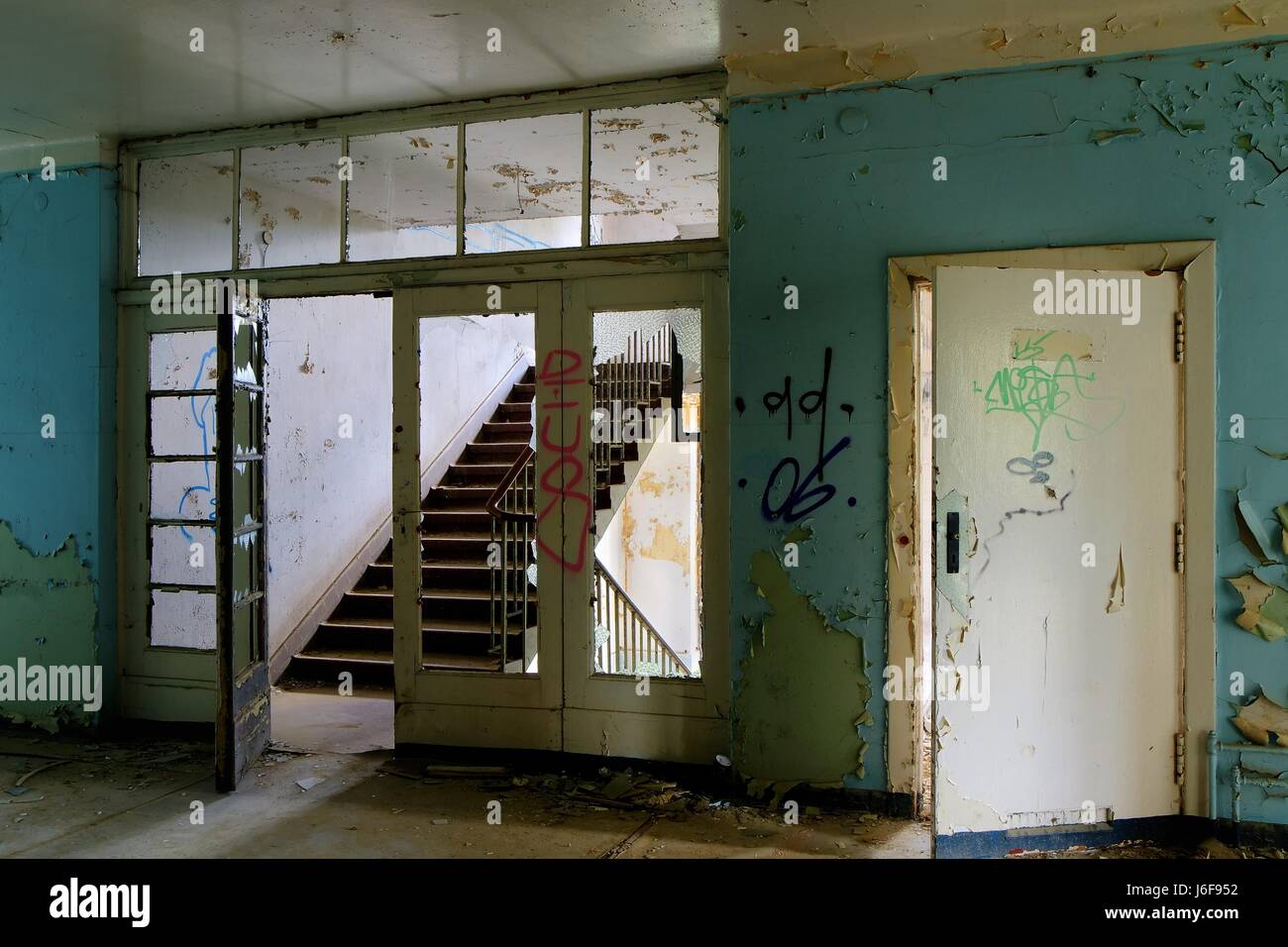 die Treppe Stockfoto