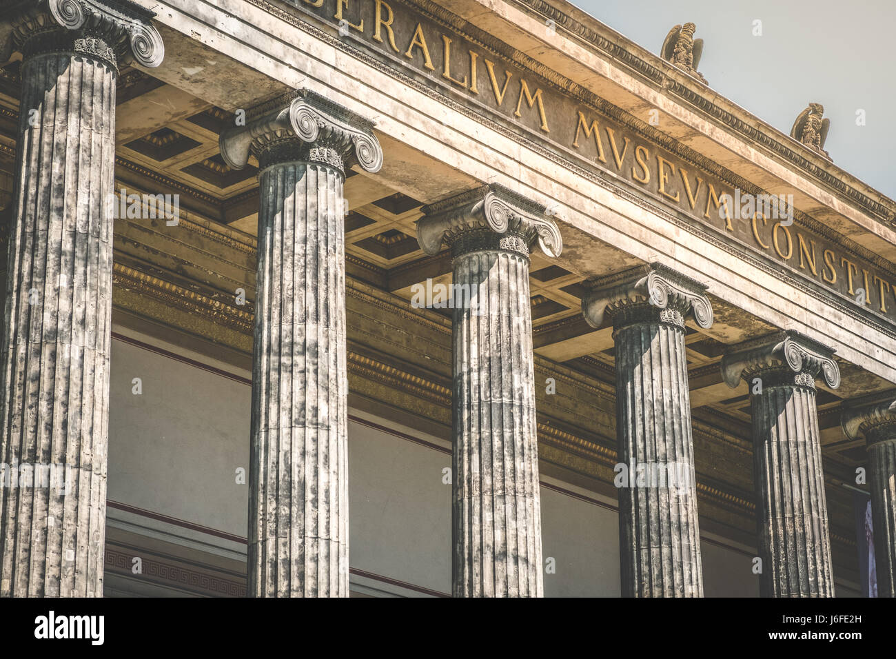 Berlin, Deutschland - 19. Mai 2017: historische Gebäude Bestandteil der "Altes Museum" (Deutsch für alte Museum) auf der Museumsinsel in Berlin, Deutsch Stockfoto