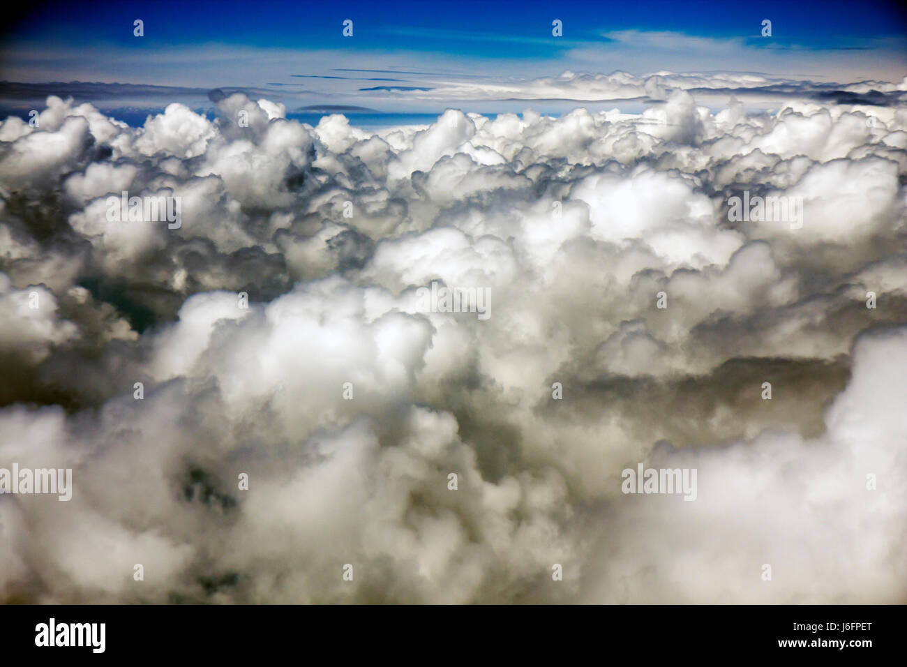 Georgia Peach State, Columbus, Luftaufnahme, Wolken, Wolken, Höhe, Atmosphäre, Wetter, Himmel, GA080513020 Stockfoto
