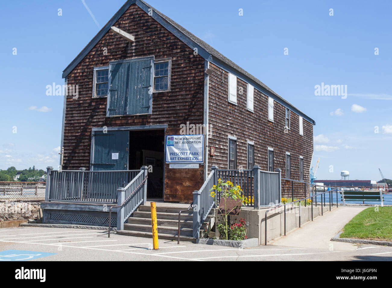 New Hampshire Art Association in Portsmouth, NH Stockfoto