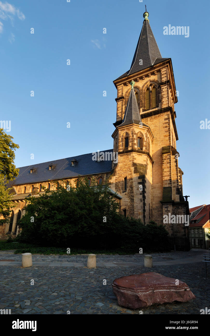 St. Sylvestri-Kirche Stockfoto