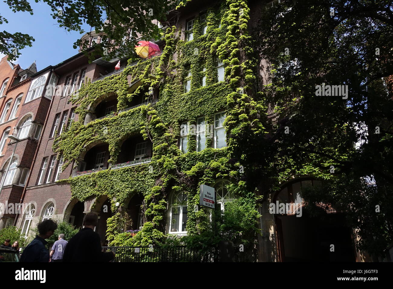 Auf Dem Lindener Marktplatz Stockfotografie Alamy