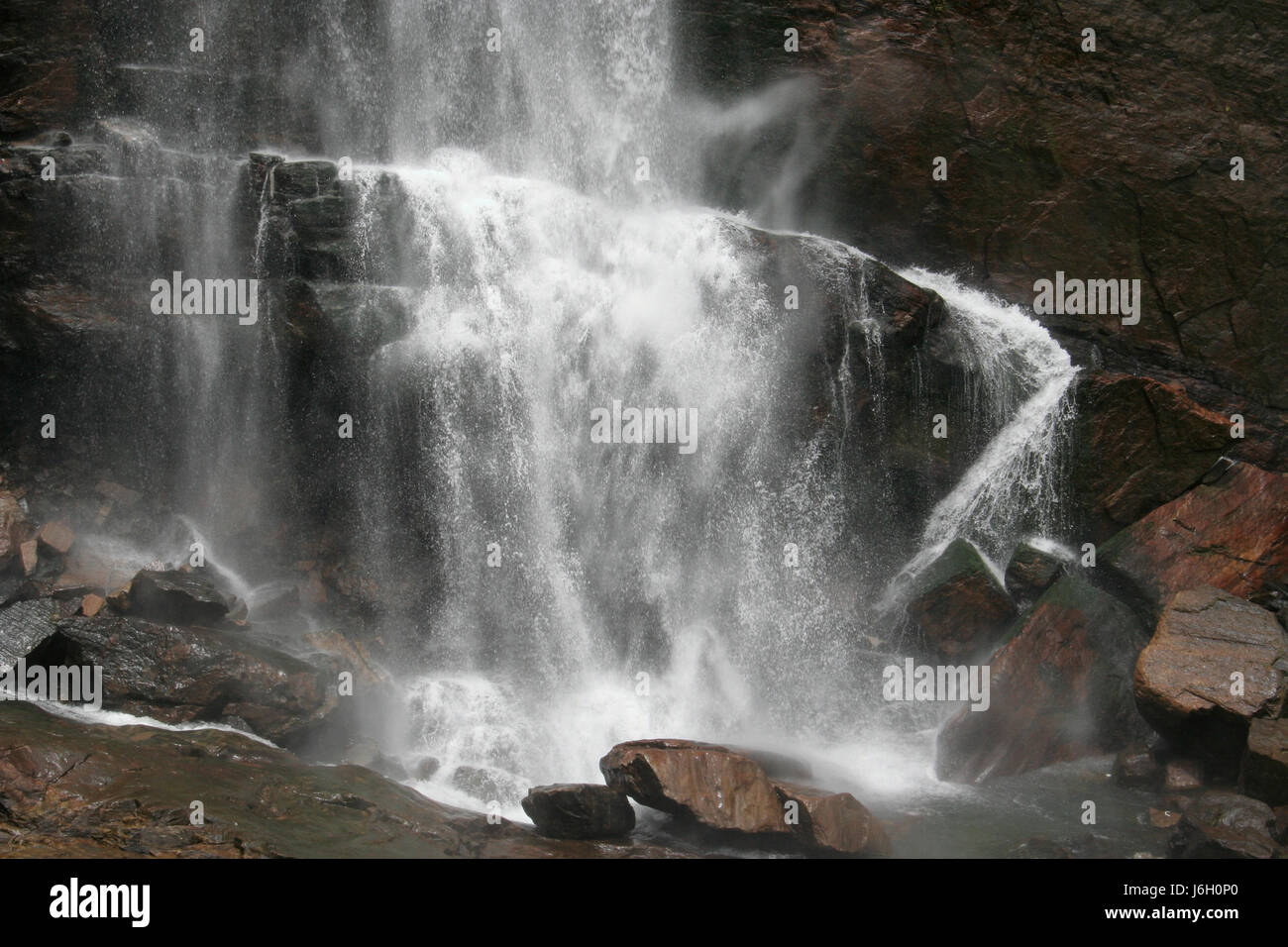 Wasserfall Ramboda Quotsri Lankaquot Quotcentral Provincequot Quotsri lankaquot Stockfoto