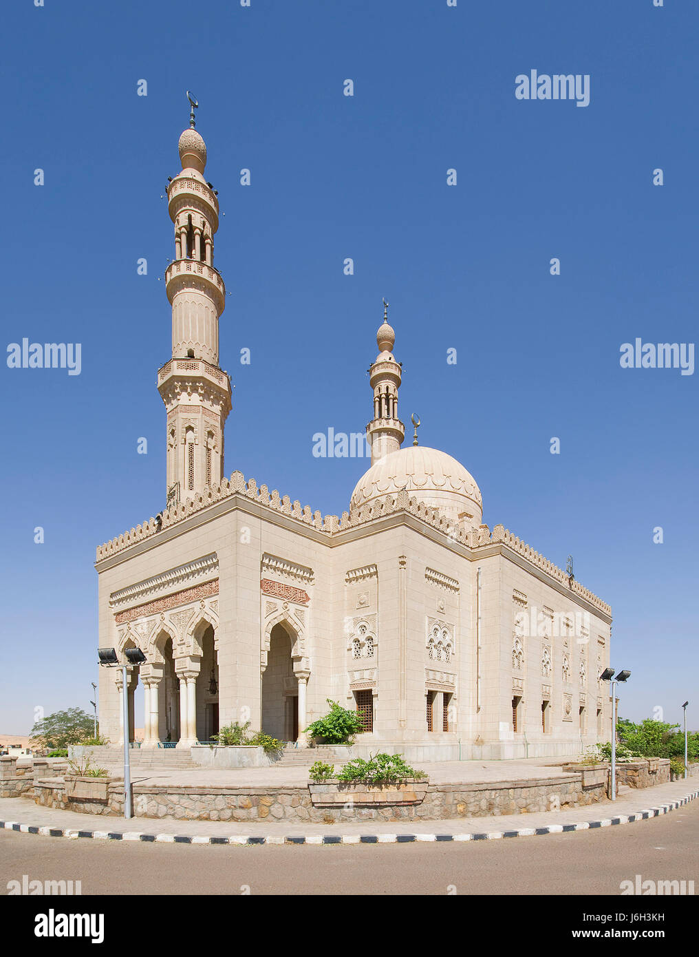 die große Moschee in Assuan in Ägypten Stockfoto