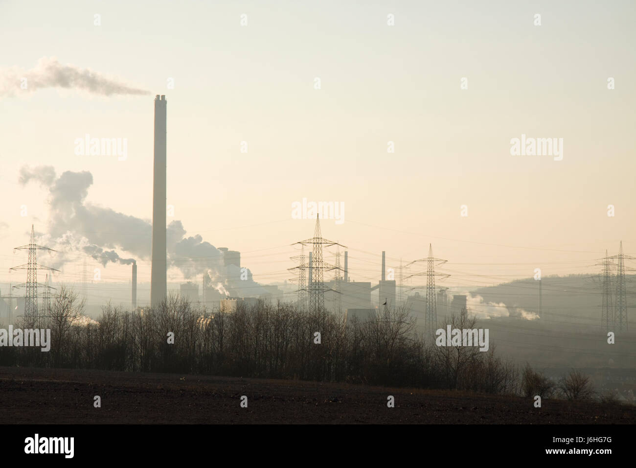 Smog Stockfoto Smog Stockfoto