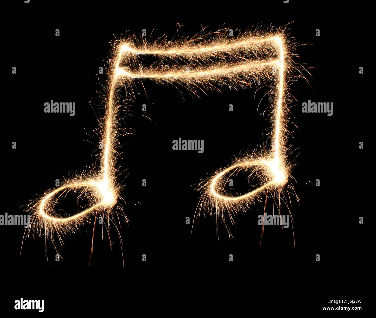 Hand-Konzert Musik Klangkunst Weihnachtslichter neue feiern ausgelassene revels Stockfoto