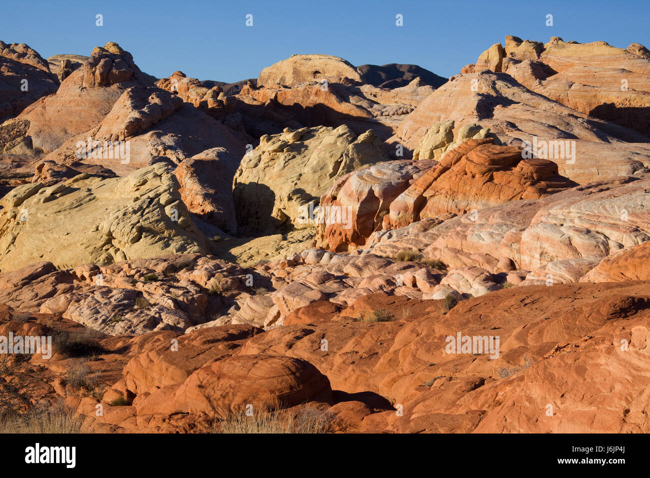 Tal des Feuers Stockfoto