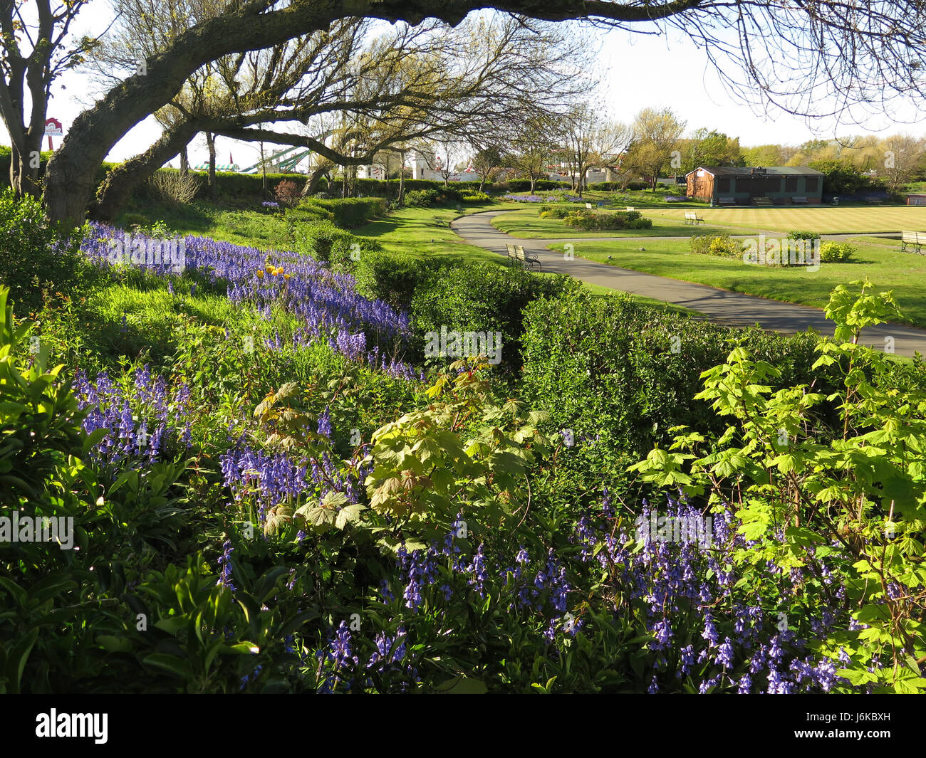 Prinzen Park Southport UK Stockfoto