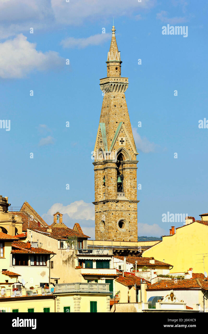 Basilika von Santa Croce, Florenz, Italien Stockfoto