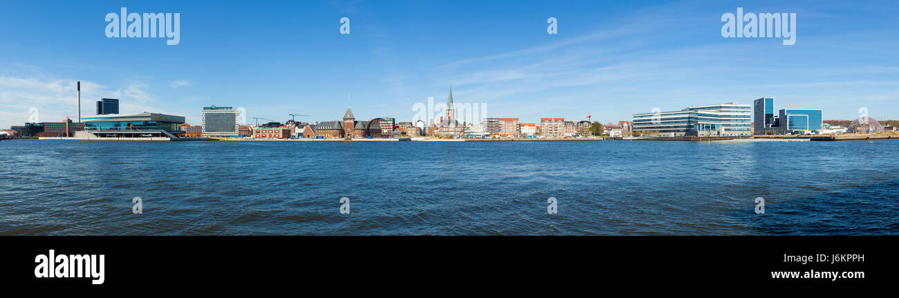 Panorama von Aarhus, Dänemark, europäische Hauptstadt der Kultur 2017 Stockfoto