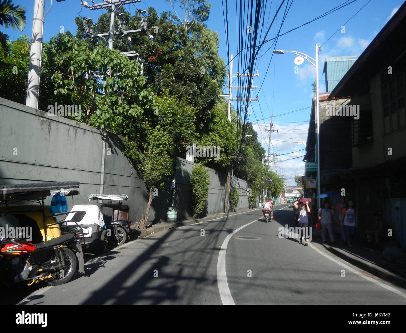 08416 Felix Y. Manalo Straße Baranggays Dambang Bayan Punta Santa Ana Manila 07 Stockfoto