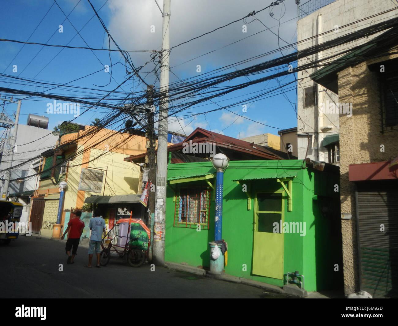 0782 Kirche San Juan Nepomuceno Baranggays Straßen Malibay, Pasay City 06 Stockfoto