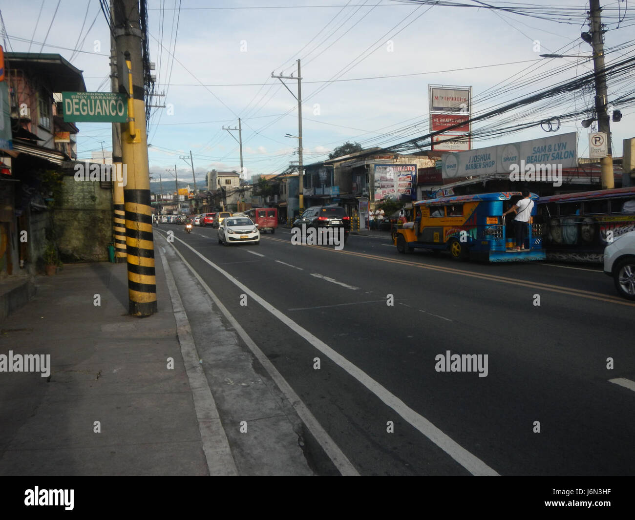 0616 Barangka Andres Bonifacio Avenue Marikina City 19 Stockfoto