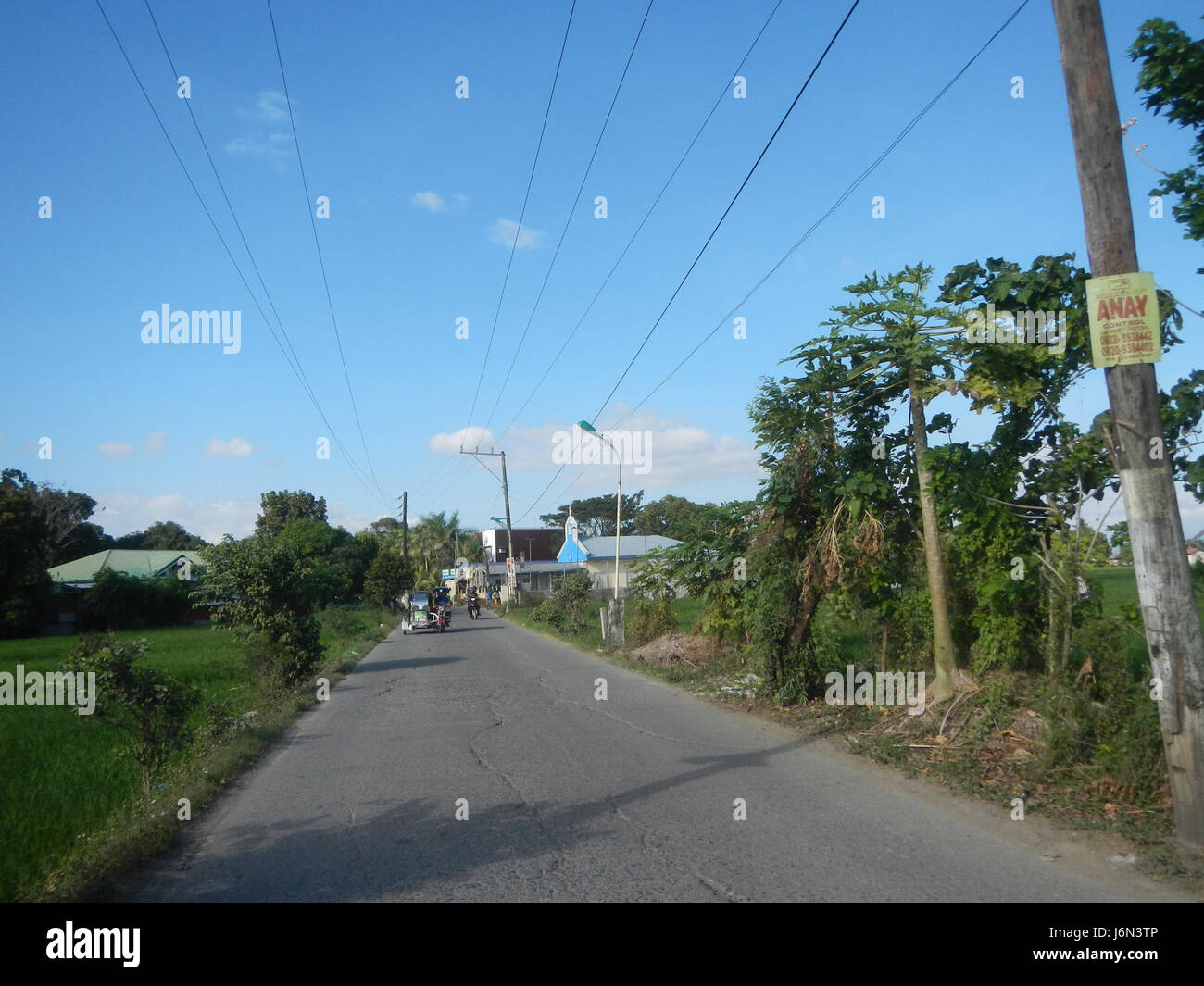 05999 Malamig, Bustos, Bulacan arteriellen städtische Straße 12 Stockfoto