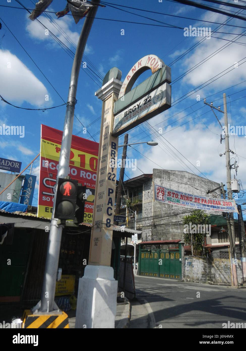 06581 6. Avenue Sagrada Familia Baranggays Grace Park C-35 A. Mabini Caloocan City Stockfoto